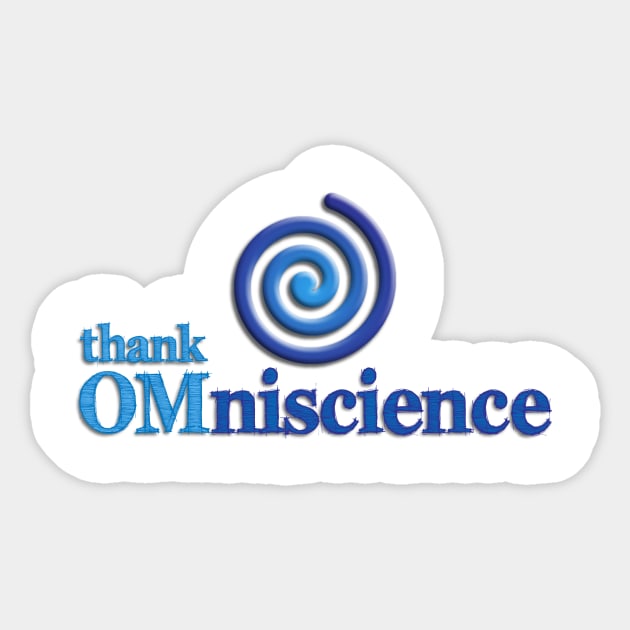 thank OM Sticker by TakeItUponYourself